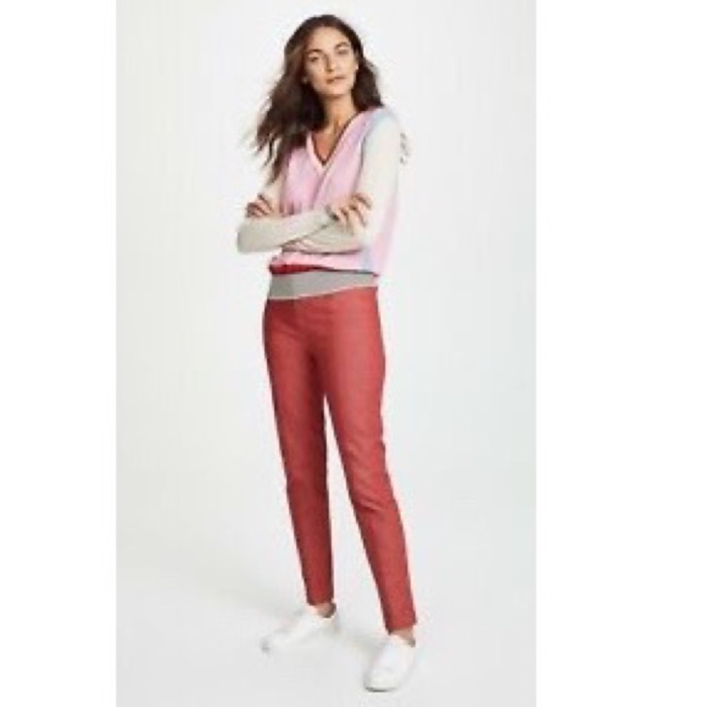 Diane Von Furstenberg Red Pants